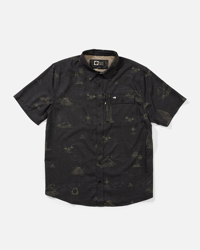 Helmsman Uv Button Up - Phantom