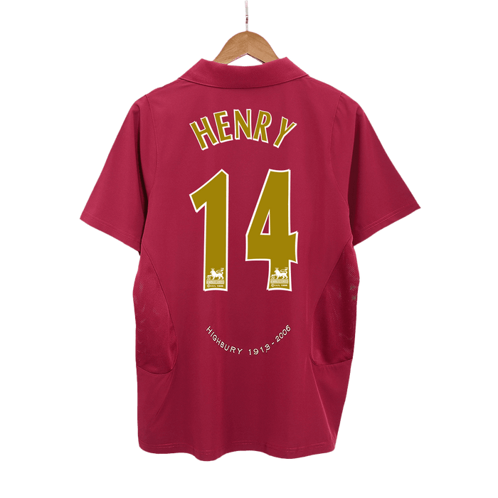 HENRY #14 Arsenal Home Soccer Jersey 2005/06