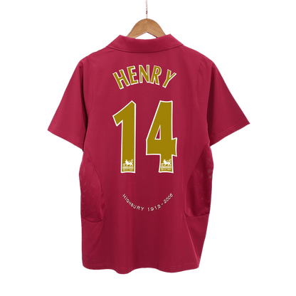 HENRY #14 Arsenal Home Soccer Jersey 2005/06