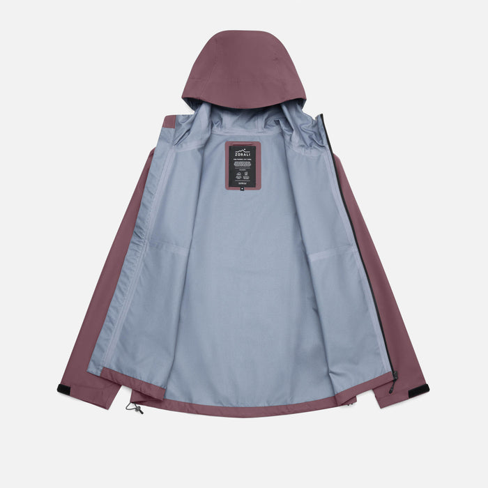 Horizon 3L Rain Jacket Berry