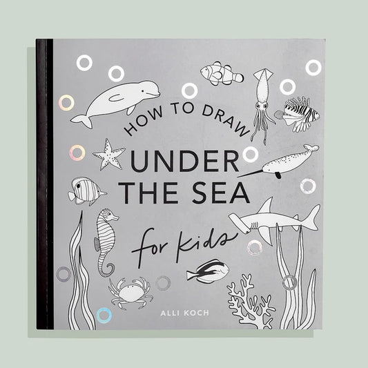 How To Draw Book - Under The Sea - Adored A Lovely Boutique