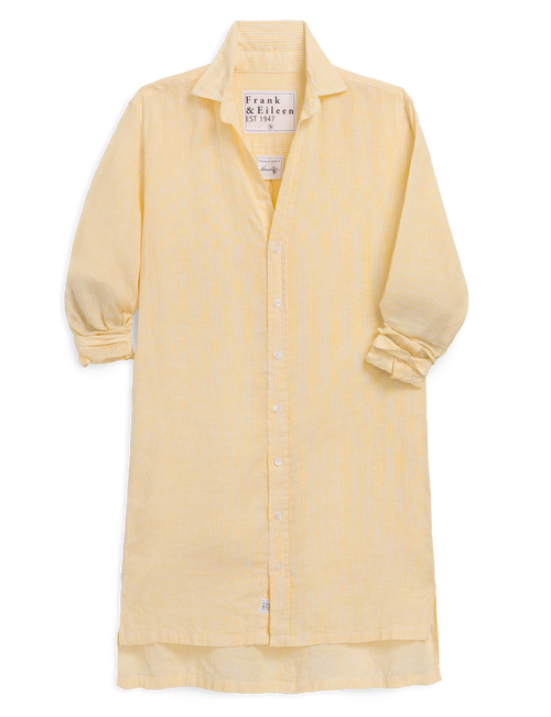 HUNTER Yellow Stripe, Italian Classic Linen