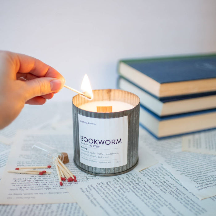 Island Life Rustic Wood Wick Candle