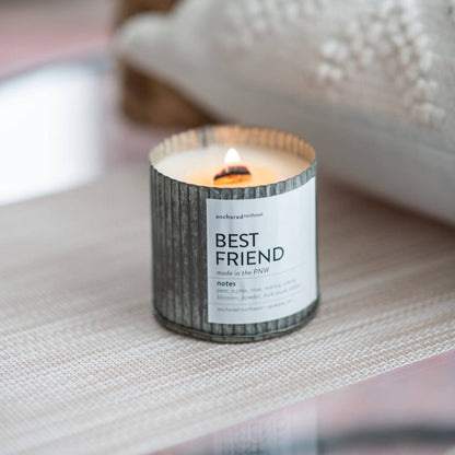 Island Life Rustic Wood Wick Candle