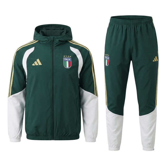 Italy Hoodie Tracksuit 2026 Green