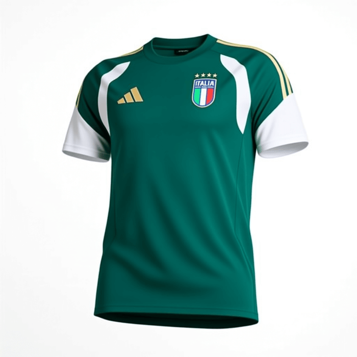 Italy Pre-Match Soccer Jersey World Cup 2026 Green