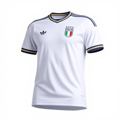 Italy Pre-Match Soccer Jersey World Cup 2026 White