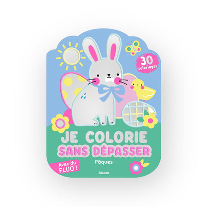 Je colorie sans dépasser | Pâques