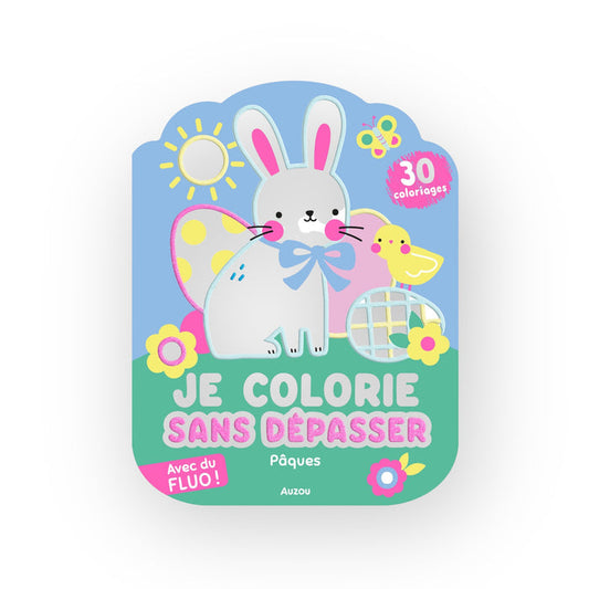Je colorie sans dépasser | Pâques
