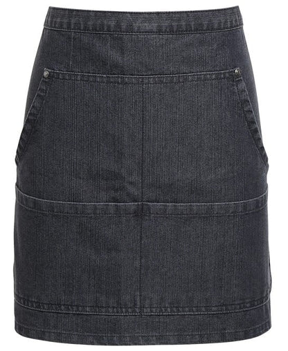 Jeans stitch denim waist apron