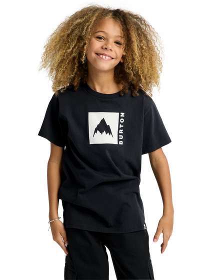 Product image of Kids' Burton Classic Mountain Short Sleeve T-Shirt[Variant:True Black]