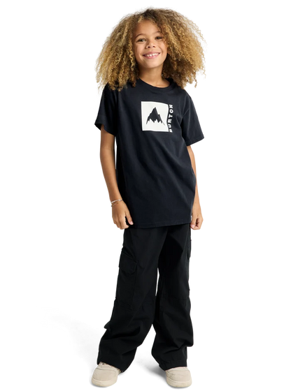 Product image of Kids' Burton Classic Mountain Short Sleeve T-Shirt[Variant:True Black]