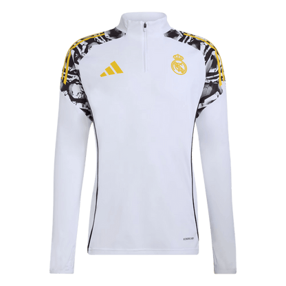 Kid's Real Madrid x MARVEL Zipper Sweatshirt Kit(Top+Pants) 25/26 White