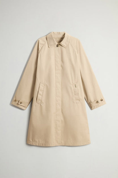 Ladies Water Resistant Long Coat