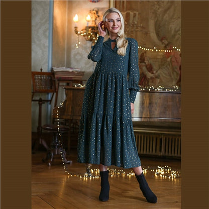 LIA DRESS (GREEN)