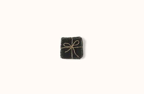 LIBECO FADED BLACK JASPER COASTER