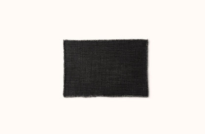 LIBECO FADED BLACK JASPER PLACEMAT