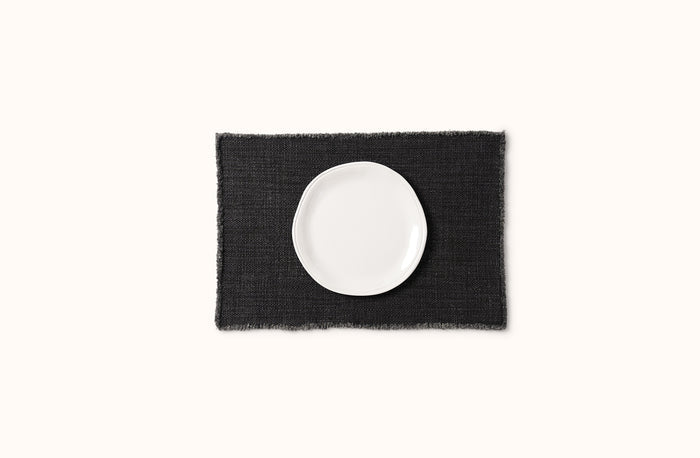 LIBECO FADED BLACK JASPER PLACEMAT