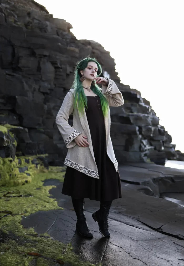 Celtic Fusion Design, Irish-designed folklore-inspired clothing created with a focus on sustainability, natural textures, and
