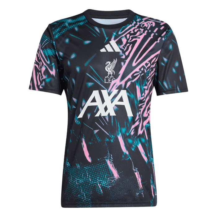 Liverpool Pre-Match Soccer Jersey 2025/26 Black