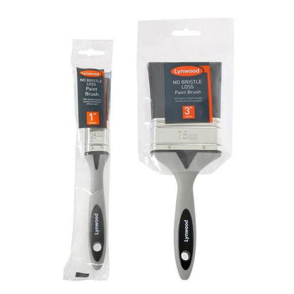 Lynwood No Bristle Loss Paintbrush Synthetic Easy Grip