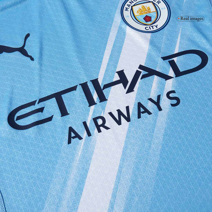 Manchester City Home Player Version Jersey 2025/26