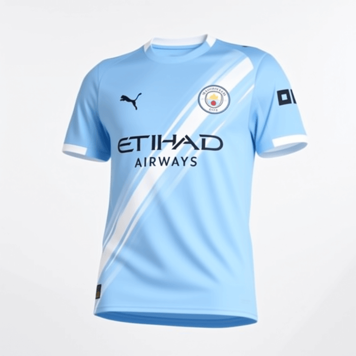 Manchester City Home Soccer Jersey 2025/26 Blue