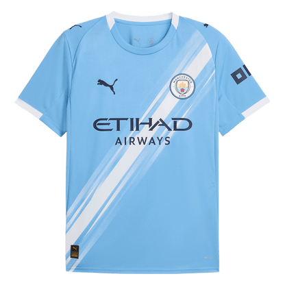 Manchester City Home Soccer Jersey 2025/26 Blue