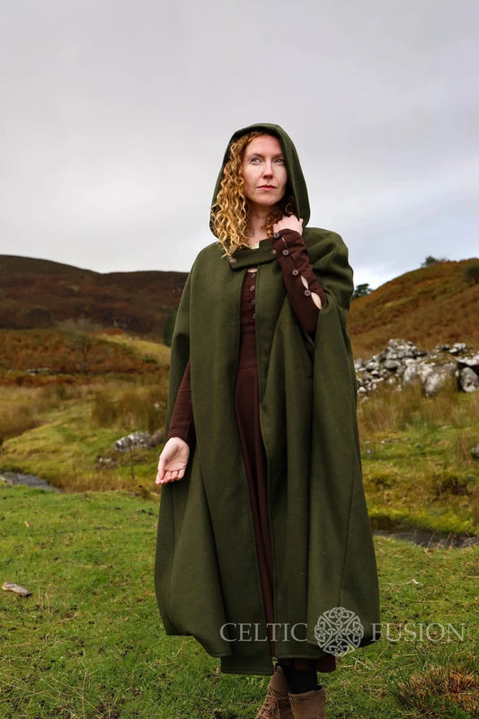 Celtic Fusion Design, Irish-designed folklore-inspired clothing created with a focus on sustainability, natural textures, and