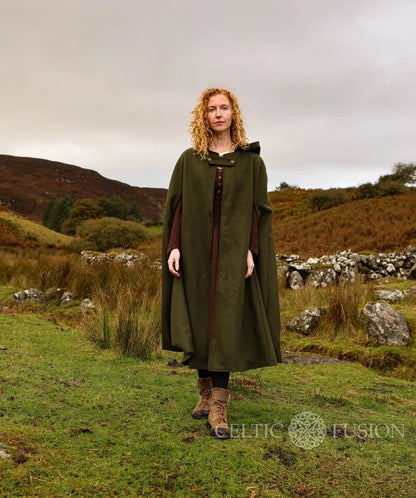Celtic Fusion Design, Irish-designed folklore-inspired clothing created with a focus on sustainability, natural textures, and