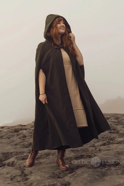 Celtic Fusion Design, Irish-designed folklore-inspired clothing created with a focus on sustainability, natural textures, and