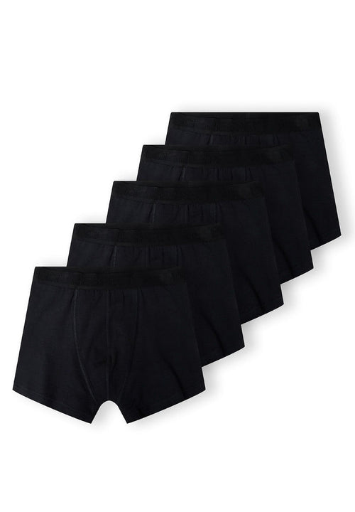 Mens Boxers 5-Pack, Black, Classic Fit - 1