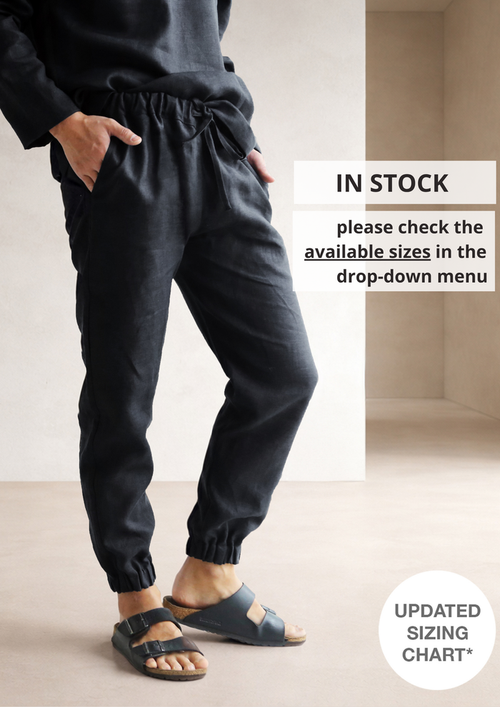 Men’s Linen Pants MOUNTAIN ASH - IN STOCK