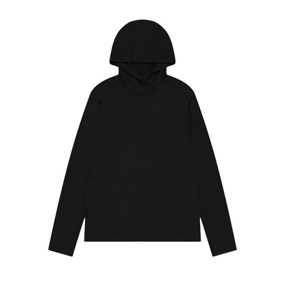 Mens Merino LS Hoody Charcoal