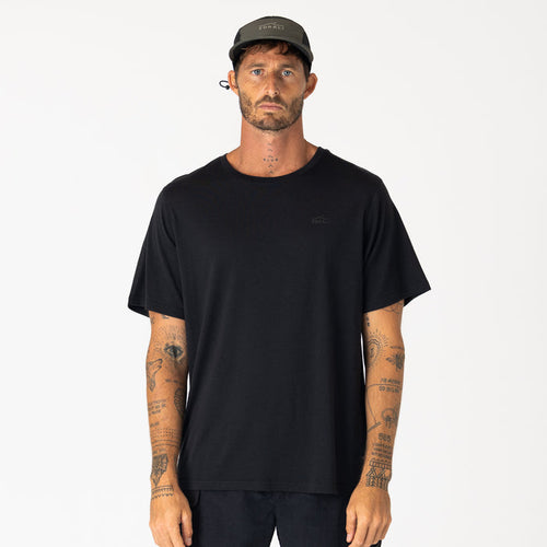 Mens Merino T-Shirt Charcoal