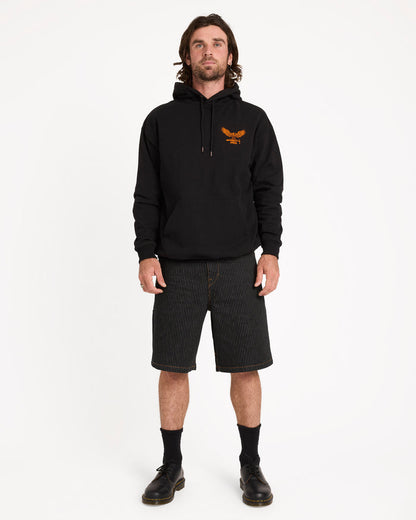 Mens Workwear Hammered Pullover Hoodie