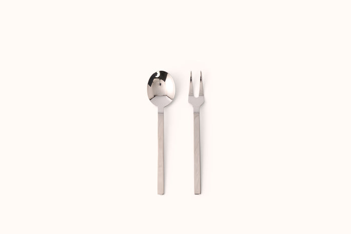 MEPRA POLISHED STAINLESS STEEL STILE SERVE SET