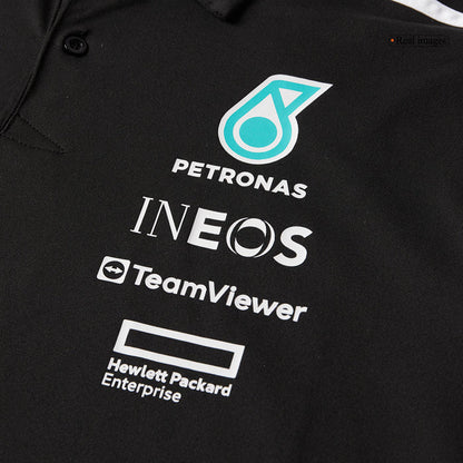 Mercedes AMG Petronas F1 2025 Team Polo Black