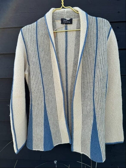 Mermaid jacket by Hanne Falkenberg, No 20 knitting kit Knitting kits Hanne Falkenberg
