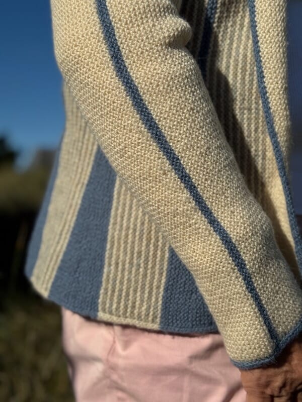 Mermaid jacket by Hanne Falkenberg, No 20 knitting kit Knitting kits Hanne Falkenberg