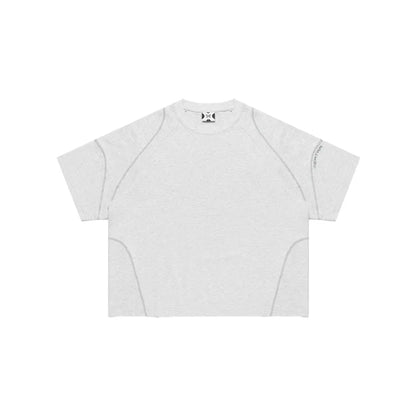 MERTRA Overlock Stitch Tee Grey