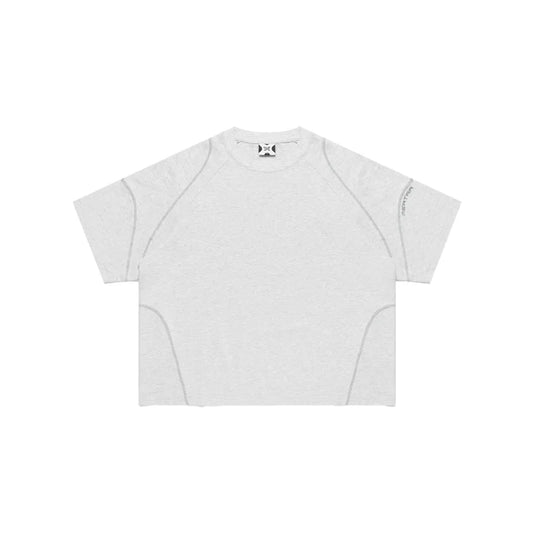MERTRA Overlock Stitch Tee Grey