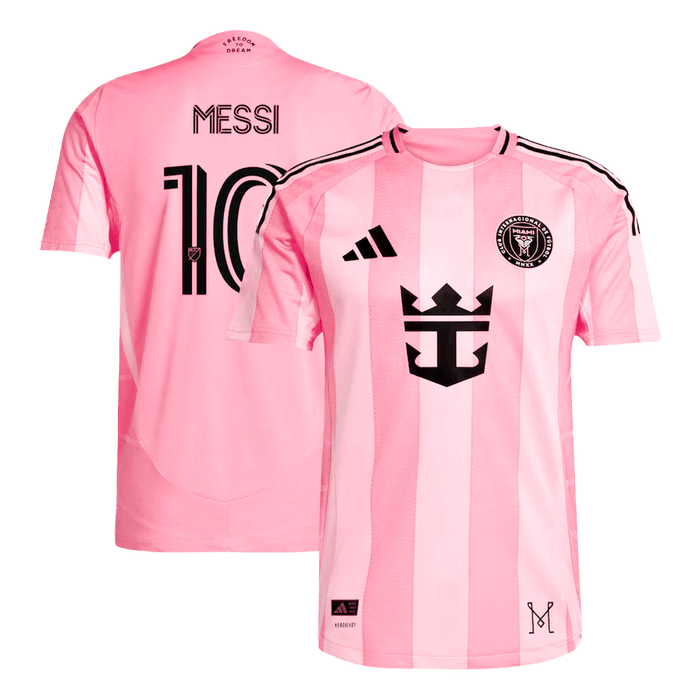 MESSI #10 Authentic Inter Miami CF Home Soccer Jersey 2025 Pink