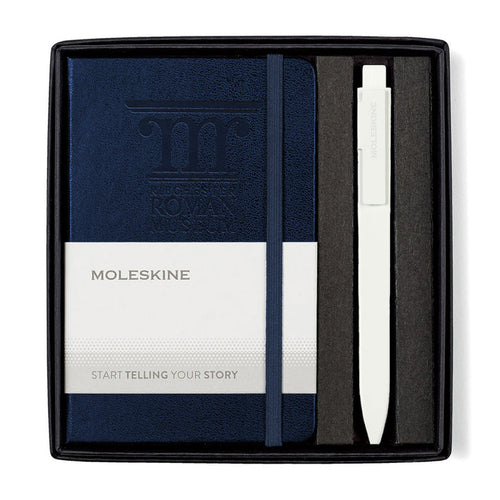 Moleskine® Pocket Notebook and GO Pen Gift Set