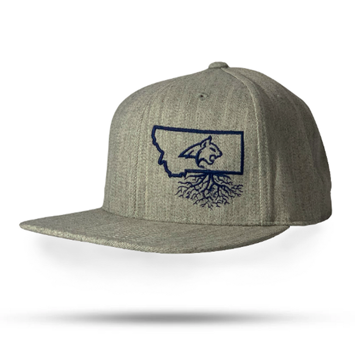 MSU Bobcat Flexfit Snapback Hat