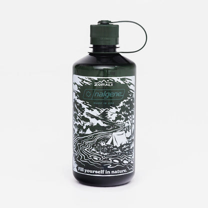 Nalgene Narrow Mouth Bottle 1000ML Jade
