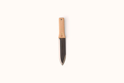 NIWAKI CARBON STEEL PRO HORI HORI KNIFE WITH CANVAS HOLDER