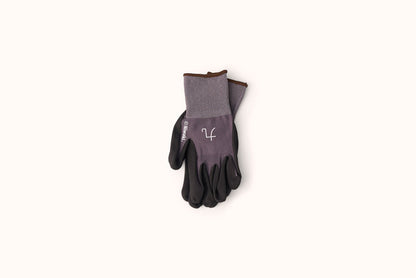 NIWAKI GREY NITRILE COATED GARDENING GLOVES