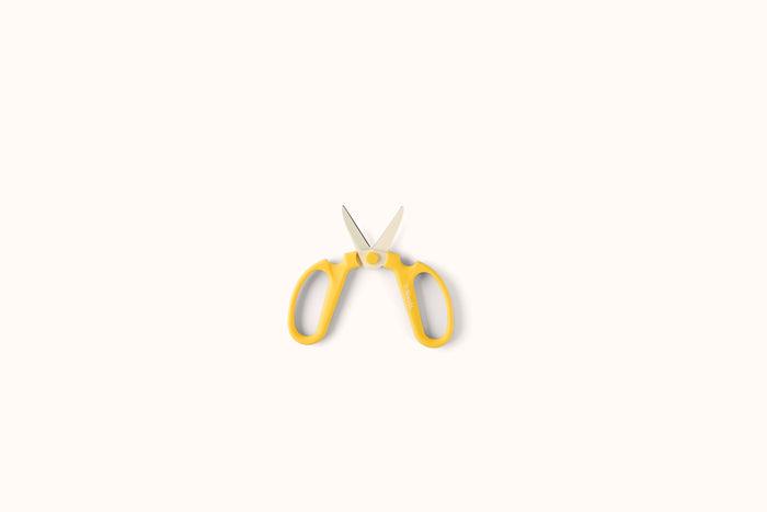 NIWAKI YELLOW STEEL SAKAGEN FLOWER SCISSORS