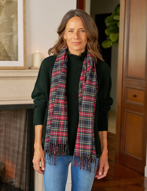 NOELLE Red Multi Plaid
